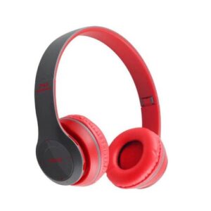 P47 Wireless Bluetooth Headphones Red - Image 1